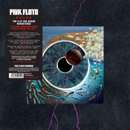 Vinile Pulse Box 4 LP Album Pink Floyd